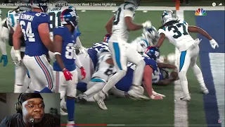 JuJuReacts To Carolina Panthers vs. New York Giants | 2023 Preseason Week 2