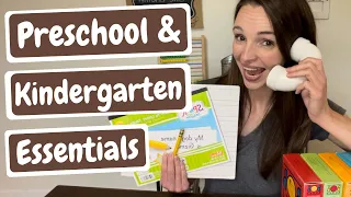 Top Homeschool Essentials - Part 1 | Helpful Tools For Homeschooling A Preschooler & A Kindergartner