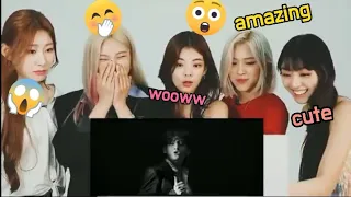 ITZY Reaction to BTS "Butter" Official MV