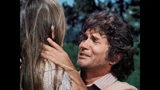 Michael Landon with Melissa Gilbert and Lorne Greene