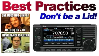 Unwritten Rules of Ham Radio