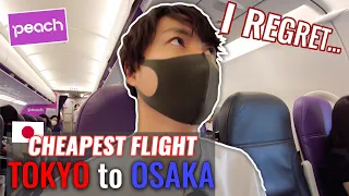 I Flew by Japan's Cheapest Airline from Tokyo to Osaka, But ...  Ep.311