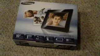 Unboxing Of Samsung Digital Picture Frame (SPF-105P)