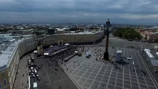 «Калинка». Сводный хор на Дворцовой площади, 24 мая 2017 г.