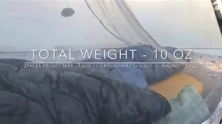 Zpacks Pocket Tarp REVIEW / Field Test