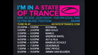 Armin van Buuren - A State Of Trance 750 Miami, Warm-up set (20.03.2016), Ultra Music Festival 2016