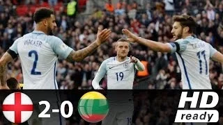 England vs Lithuania (2-0) All Goals & Highlights World Cup Qualification   26 /3 /2017 HD