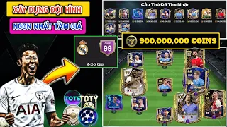 900M COINS XÂY DỰNG ĐỘI HÌNH UTOTY + TOTS CỰC XỊN FC MOBILE | CỖ MÁY CHIẾN THẮNG MỚI CỦA MÌNH