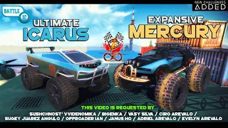 Off The Road ICARUS VS MERCURY TESLA VS BUGATTI Epic Battle OTR | Android New Gameplay Infinite 2023