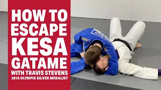 HOW TO ESCAPE KESA GATAME - Travis Stevens Basic Judo Techniques