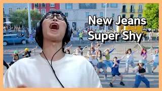 eng sub) [New Jeans] - New Jeans,Super Shy MV reaction