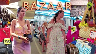 ANTALYA KEMER NEW BAZAAR on THURSDAYS #REPLICA 🇹🇷 TURKIYE #turkey #antalya #bazaar #Kemer