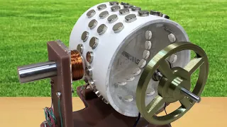 Permanent Magnet Motor Using Magnetic Cancellation