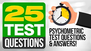 PSYCHOMETRIC TEST! (VERBAL REASONING TEST) PRACTICE QUESTIONS & ANSWERS!