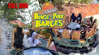 POPEYE & BLUTO'S BILGE RAT BARGES Full Ride UNIVERSAL ISLANDS OF ADVENTURE