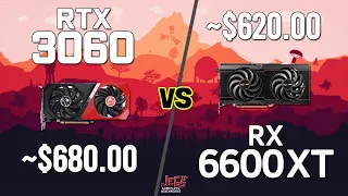 RTX 3060 vs RX 6600 XT Tested in 16 Games | Highest Settings | 1080p | 1440p |