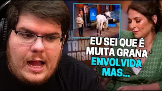 CASIMIRO REAGE: UPA CAVALINHO! TROPA DO CAVALO NO SHARK TANK BRASIL (8ª TEMP) | Cortes do Casimito