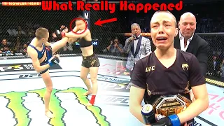 ONE KICK!!! What Really Happened (Zhang Weili vs Rose Namajunas)