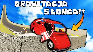 ❄️ SKOKI NARCIARSKIE, ALE GRAWITACJA JEST 30 RAZY WIĘKSZA!? | BEAMNG.DRIVE |