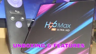 H96 Max 4K Android TV Box 4GB RAM / 32GB ROM