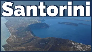 FULL approach and LANDING at Santorini, GREECE 🇬🇷 COCKPIT VIEW with ATC communication in 4K/UHD