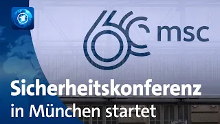 60. Münchner Sicherheitskonferenz beginnt