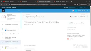 Clase #1- Trigonometría Tema Sistema de Medidas Angulares