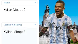 Mbappe in different languages meme | Part 5