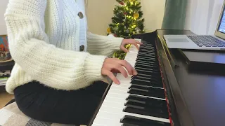 Щедрик + Гаррі Поттер by Uliana Selska piano cover пианино