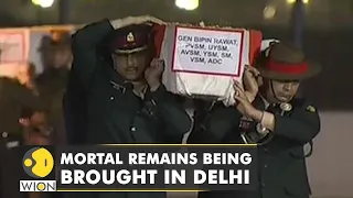 Mortal remains of CDS Gen Bipin Rawat, his wife to arrive in New Delhi | Latest World English News