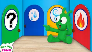 Pea Pea in Four Elements Mystery Room | Cartoon for Kids