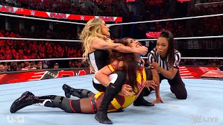 Trish Stratus vs. Raquel Rodriguez Money in the Bank Qualifying Match - WWE RAW 6/19/2023