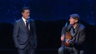 James Taylor and Stephen Duet On "You Can Close Your Eyes"