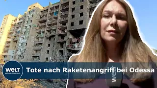 UKRAINE-KRIEG: Beschuss von Wohnhaus - Mindestens 18 Tote bei Raketenangriff auf Odessa