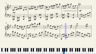 Castlevania Symphony of the Night : Dance of pales Piano Sheet