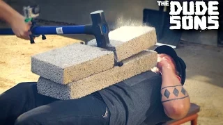 Sledgehammer Press Challenge with Hydraulic Press Channel!