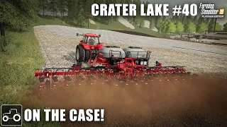 Planting Corn, Baling Hay & Spreading Fertilizer, Crater Lake #40 Farming Simulator 19 Timelapse
