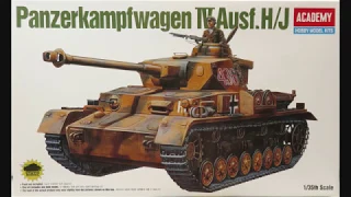 135 Academy Pazerkampfwagen IV ausf.H/J Kit# 1328