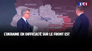 L'Ukraine en difficulté sur le front est