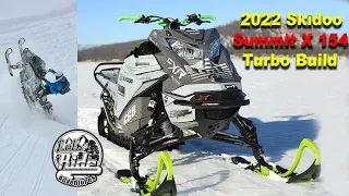 2022 Skidoo Summit X 154 Turbo Build