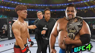 Doo-ho Choi vs. Keith Lee | WWE Master (EA sports UFC 4)