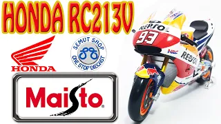 Maisto MotoGp Honda RC213V Repsol 2007 Champion Miniatur Diecast Motor Moto Gp Marc marquez Unboxing