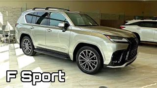 The 2022 Lexus LX600 F Sport Handling Is A $130,000 SUV...