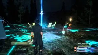 Gladiolus and Prompto having a good time