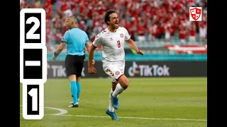 Denmark vs Czech Republic Extended Highlights & Goals 2-1 || #uefaeuro2020 ||