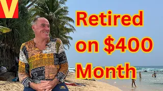 Where he retired on $400 per month