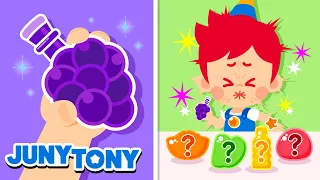 MIX - ¡Sabores Fantásticos! | ¿Qué Quieres Probar? | Canciones Infantiles | JunyTony en español