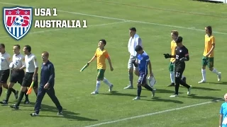 U-17 MNT vs. Australia: Highglights - Sept. 2, 2015