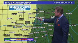 DFW weather: The next round of rain could bring severe storm chances
