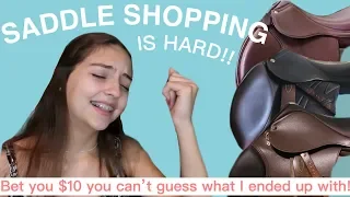 SADDLE SHOPPING VLOG!! You won’t BELIEVE what I ended up with!!